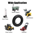 thumbnail image 3 of 480 400-8 Heavy Duty Rubber Inner Tube, Long Lasting with Shock Absorption for Wheelbarrow, Garden Carts, Trailers, 2Pcs, 3 of 7