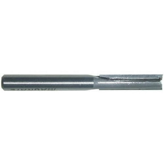 Magnate 201L Straight 1/4" Shank Carbide Tipped Router Bit — 1/4" Cutting Diameter; 1" Cutting Length; 1/4" Shank Diameter; 1-1/4" Shank Length