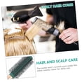 thumbnail image 4 of Set de herramientas para peinar el cabello con peine desenredante, cepillo curvo ventilado y masajeador de cuero cabelludo para mujer., 4 of 5
