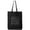 Black, variant on Dress Like Coco Live Like Jackie... Cotton Canvas Tote Bag