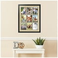 thumbnail image 2 of ArtToFrames Collage Photo Picture Frame with 9 - 5x7" Openings, Framed in Black with Green Whisper and Black Mats (CDM-3926-1048), 2 of 8