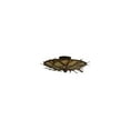thumbnail image 2 of Meyda Tiffany 52390 Pine Branch 3 Light 16" Wide Flush Mount Ceiling Fixture - Brown, 2 of 6