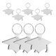 thumbnail image 4 of 8Pcs Graduation Cap Keychain with Heat Transfer for Special Keepsake Use, 4 of 5