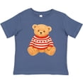 thumbnail image 3 of Inktastic Vintage Teddy Bear in Heart Sweater Boys or Girls Baby T-Shirt, 3 of 5