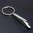 thumbnail image 4 of Silver 3D Train Shaped Pendant Keychain Key Keychain Pendant Ring Key Holder for Home Keys, 4 of 9