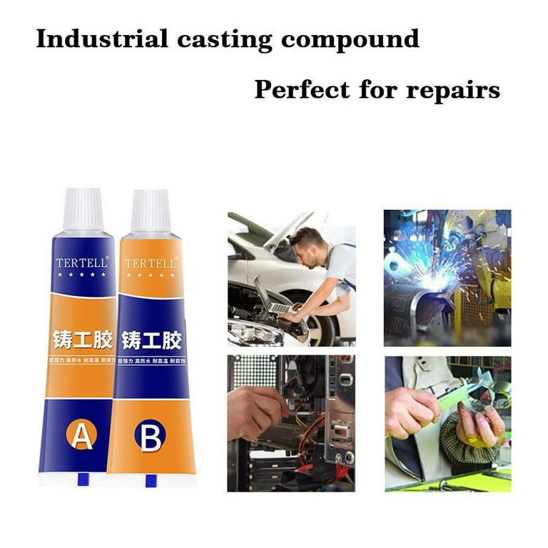 70g Industrial Repair Paste Glue Heat Resistance Cold Weld Metal