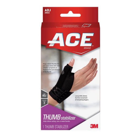 Ace™ Brand Deluxe Thumb Stabilizer, One Size Fits Most, 12/Box (1084249_BX)