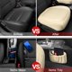 thumbnail image 5 of Funda de asiento de coche BEITK en la parte delantera de piel, 2 unidades, impermeable, color beige, 5 of 6