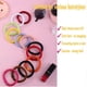 thumbnail image 3 of 8PCS Elasitc Hair Tie for Women Girls, Cotton Bands Soft Woven Ponytail Holders for Thick Hair and Curly Hair, White, 3 of 4