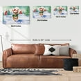 thumbnail image 5 of Hello Winter Chihuahua Frosty Morning Walk Welcome Snowy Christmas Horizontal Matte Canvas Poster Dog Lover Gifts Idea Wall Art Home Decor - 02018, 5 of 5
