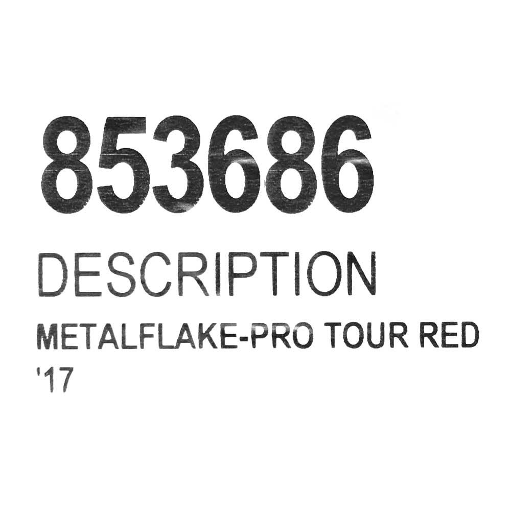 MasterCraft Boat Metal Flake Glitter 853686 | Pro Tour Red 8oz