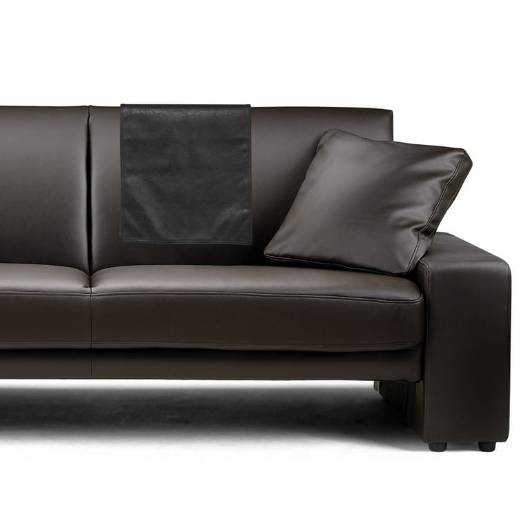 Brown Faux Suede Recliner Sofa - Caravana Furniture