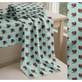 thumbnail image 6 of Soimoi Green Cotton Cambric Fabric Barn & Cow Farm Fabric Prints By Yard 58 Inch Wide, 6 of 7