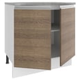 thumbnail image 4 of Mueble De Cocina Madesa 2 Puertas 80 Cm Marron G248009BGL, 4 of 9