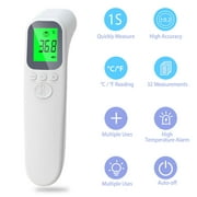 PLUSBRAVO Digital Thermometer for Adults Non Contact Infrared Baby Thermometer Forehead Scan
