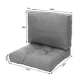 thumbnail image 2 of All-Weather Deep Seating Chair Cushion,Indoor/Outdoor Deep Seat Chair Cushion Set,Spring/Summer Seasonal Replacement Cushions, 2 of 5