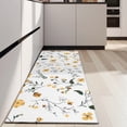 thumbnail image 4 of Pioneer Flower Floral Print Pattern Kitchen Rug Mat,Kitchen Runner Rugs Non Skid Washable,Decorative Kitchen Floor Mats for Kitchen,Sink,Laundry,17"X47", 4 of 5