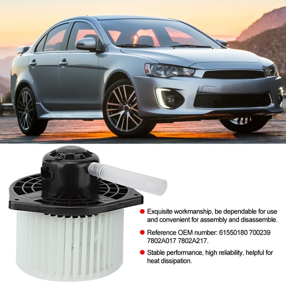 Gorgeri Car Blower Motor 12V Heater Blower Motor Fit For Lancer/Outlander 61550180 700239 7802A017 7802A217