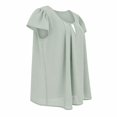 thumbnail image 4 of Blusa George para Mujer, Manga Corta Sage Talla Eg, 4 of 4