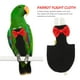 thumbnail image 2 of Pañal lavable para pájaros reutilizables pañales de loros ropa de aves de aves pañales con arco, 2 of 6