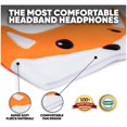 thumbnail image 3 of CozyPhones Kids Headphones Volume Limited with Ultra-Thin Speakers & Super Soft Fleece Headband - Perfect Toddlers & Children's Earphones for Home, School & Travel - Fox, 3 of 7