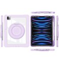 thumbnail image 5 of XYX Shockproof Tablet Case for iPad Pro 11 inch 4th/3rd/2nd Gen (2022/2021/2020) with 360 Rotating Stand, Slim Lightweight with Pencil Holder, Purple, 5 of 5