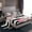 Pink Black White, variant on Manfei Women’s Perfume Full Sheet Set (4pcs) - Pink Floral, White Black Lines