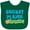 Green, variant on Inktastic Cricket Player in Training Boys or Girls Baby Bib