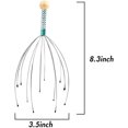 thumbnail image 2 of KSCD Masseurs de Cuir Chevelu Ensemble de Grattoirs pour Stimulation des Cheveux Relaxation Profonde, 2 of 7
