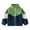 Navy, variant on PINQI Baby Lightweight Coat Toddler Boys Toddler Fall/Winter Boys' Standing Collar Zipper Jacket Has Pockets Elastic Hem Coat for 1 to 5 Years