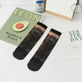thumbnail image 7 of Rocae Lake Meditating Elephant for Premium Adult Socks,Comfortable, Breathable, and Durable Socks, Perfect for Everyday Wear, 7 of 7