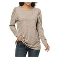 thumbnail image 5 of Women Blouses Long Sleeve Fitness Woman Sweaters Extra Small Shirts Women Olive Long Sleeve Shirt Turtle Neck Womens T Shirrs Short Tee Shirts Graphic Tees T Shirt Patch Summer Button down Khaki M, 5 of 9