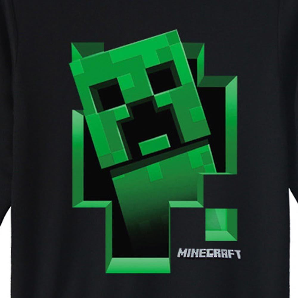 Kids Boys Minecraft Printed Hoodies Creeper Hooded Sweatshirt Tops Walmart