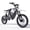 White Clad Ghost, variant on QNUT Electric Dirt Bike for Teens Adults, 3000W 38MPH Electric-Motorcycle Fat Tire with 48V 21Ah Battery E Dirt Bike 200Nm Dual Hydraulic Brakes Full Suspension Off-Road Ebike for 13+ UL2849 Listed