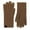 Brown, variant on KHONTS Women's Touchscreen Pure Gloves Soft Knit and Long Ribbed Cuffs Mittens Black One Size