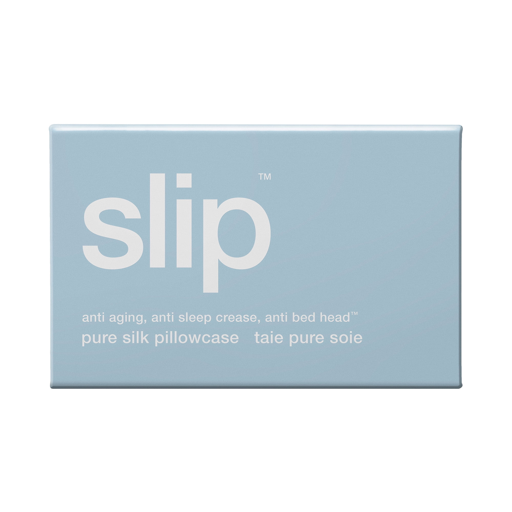 slip pure silk queen pillowcase - seabreeze