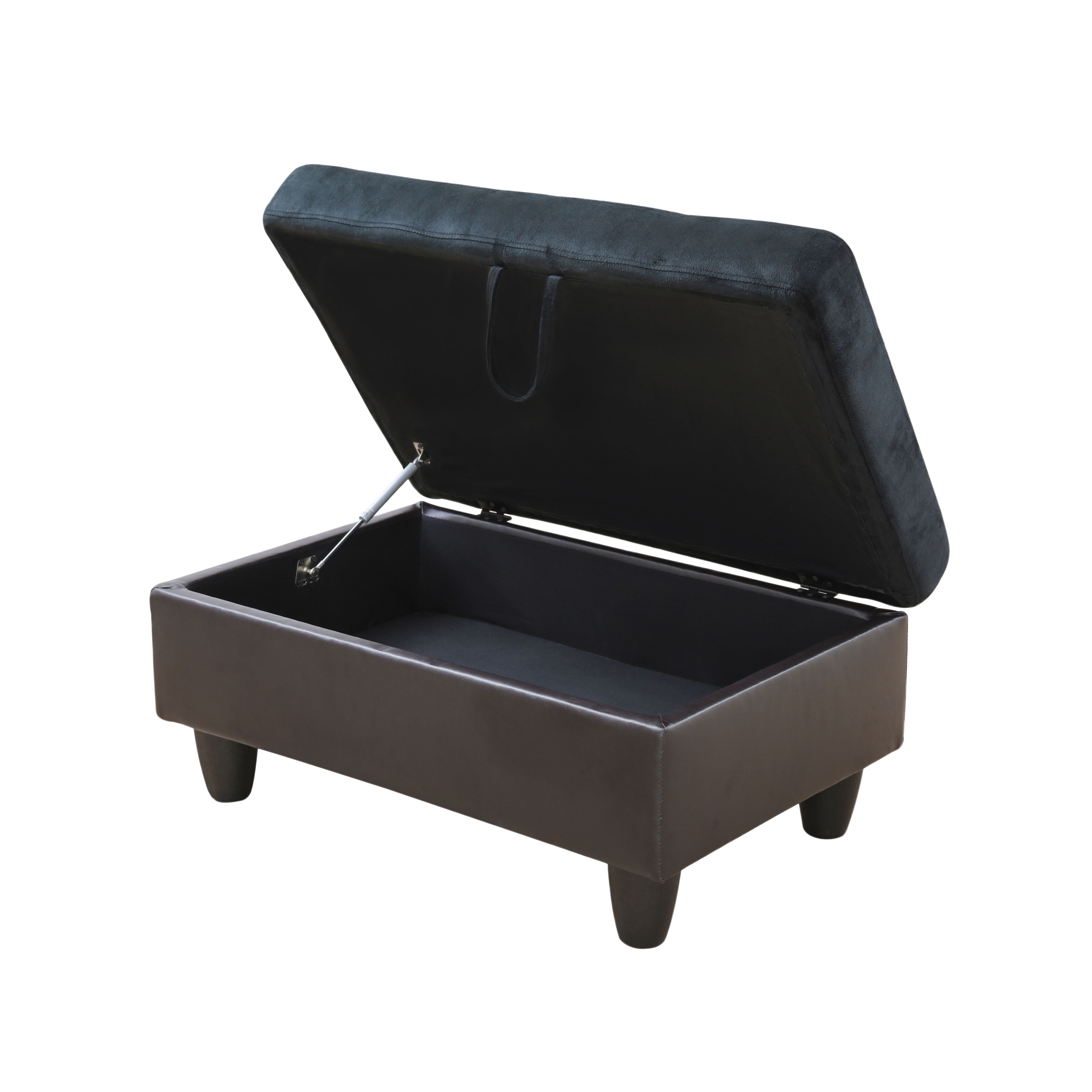 MAYEERTY Sofa Ottoman Footrest with Storage, Multi-Variant Foot Stool for Home, Bedroom, Living Room