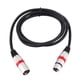 thumbnail image 1 of Cable XLR 3 Pines Nikou negro plata rojo, 1 of 1