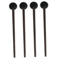 thumbnail image 4 of HAMPPLIES Durable Rubber and Wood Tongue Drum Mallets for Beginners and Professionals Black 2 Pairs, 4 of 8