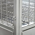 thumbnail image 2 of PetEdge ZW1225 42 Proselect Stainless Steel Modular Kennel Cage, Size L, 2 of 3