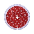 thumbnail image 4 of Falda de de Navidad de 35 pulgadas, cubierta de Base de , decoración reutilizable para , accesorio ligero multiusos duradero Macarena Falda de árbol, 4 of 8