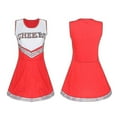 Plus Size Cheerleading Uniforms For Women Adult Cheerleader Outfit With ...