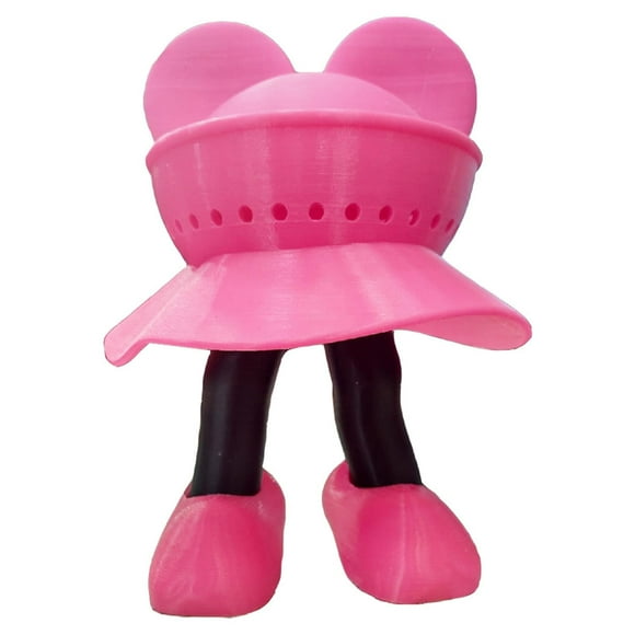 Base para Adorno Alexa Minnie AlexaMinnie 1 pza 20x20x17cm Rosa y Negro No incluye Alexa Echo ni Cargador.