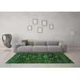 thumbnail image 3 of Ahgly Company Indoor Rectangle Oriental Emerald Green Traditional Area Rugs, 7' x 10', 3 of 4