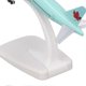 thumbnail image 2 of Metal Airplane Model Kids Flying Aircraft Toy Desktop Ornament with Landing Gear Base and Wheels, 2 of 4