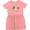 thumbnail image 3 of Inktastic Just Chillin This Summer Popsicles Girls Toddler Dress, 3 of 5