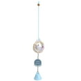thumbnail image 1 of Hanging Decor, Exquisite Craftsmanship Resin  Wind Bell, Backyards Decor Life For Courtyards Terraces Window 2025-5A Blue, 1 of 8