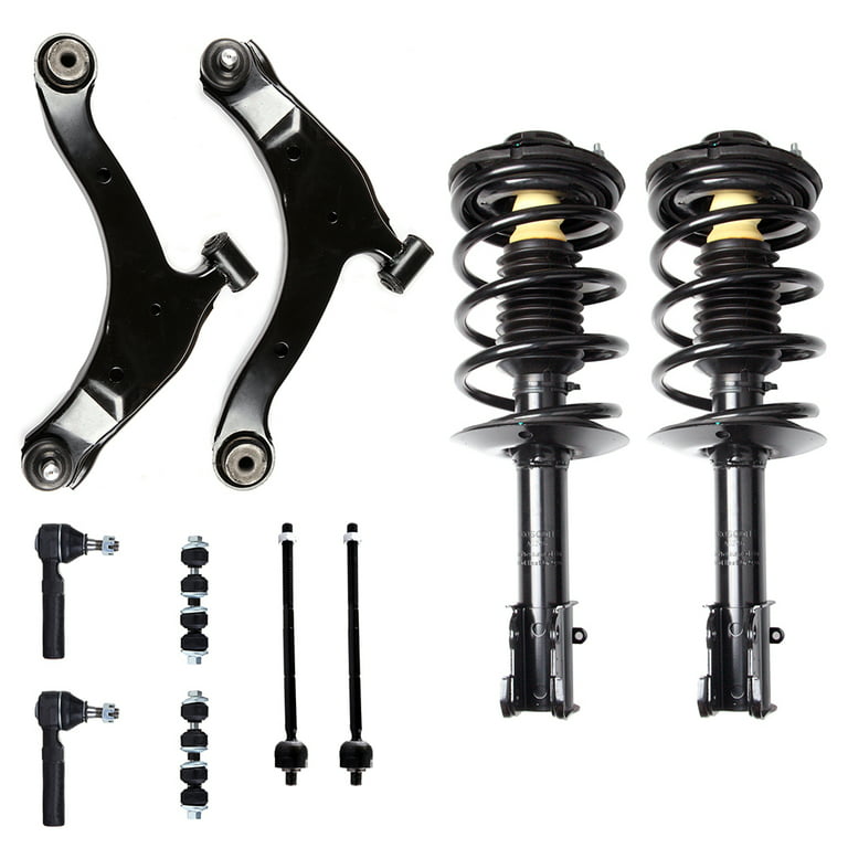 CCIYU Complete Suspension Link Strut Tie 07 Control 09 Front 04 Includes 10 Stabilizer for 08 Arm Ball Bar Spring Kit PT 01 Assembly Kit 06 End 05 Chrysler 02 03 Rod and Joint Cruiser Fits Assembly
