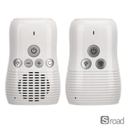Audio Baby Monitor With Real-Time Audio, 2-Way Talk & Night Light, 2.4GHz Digital Wireless Monitor With No Wi-Fi Needed, Portable Nursery Sound Monitor For Baby Room