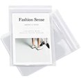 thumbnail image 3 of 23cm x 30cm  - 23cm x 30cm 100 Clear Cello Bags Adhesive 2Mil Heavy Duty Self Sealing OPP Plastic Gift Bags for Clothing T-Shirt Storage Envelope Gift Cellophane Wrap with Knurling Edges, 3 of 5